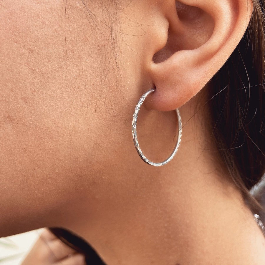 Pendientes Aro Plata