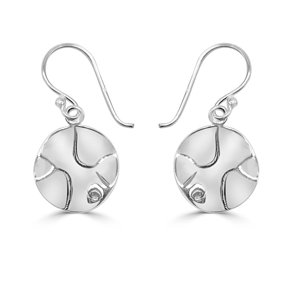 Pendiente Plata Glatt