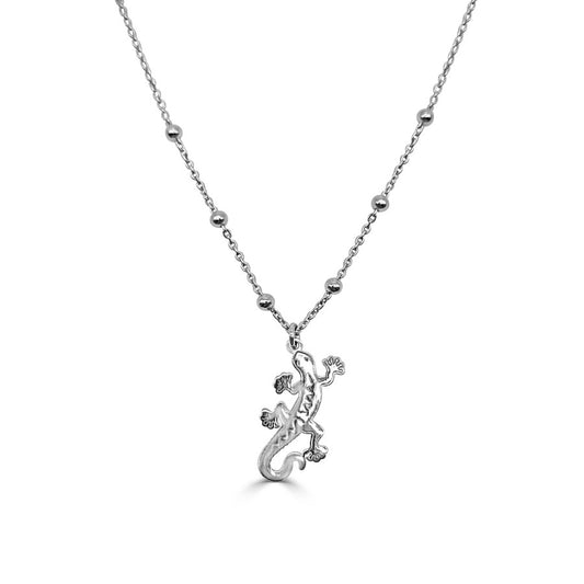 Silver Scissor Pendant