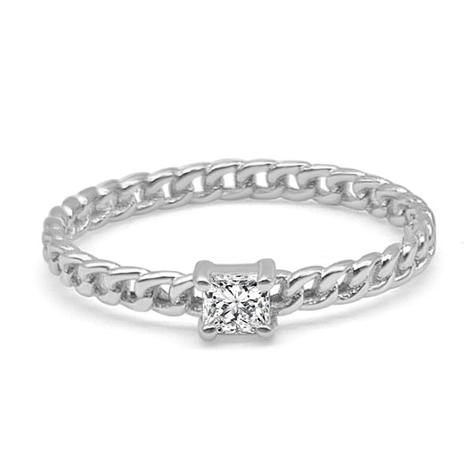 Ensom Silver Ring