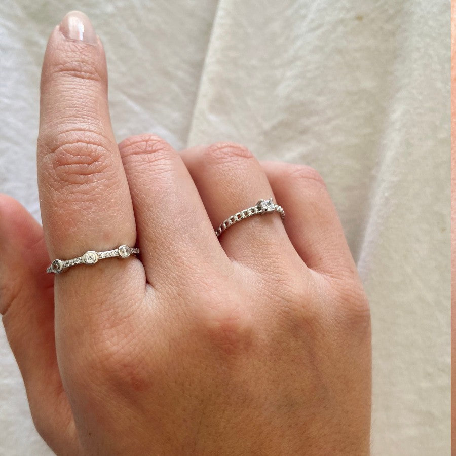 ANILLO DE PLATA ZANCE