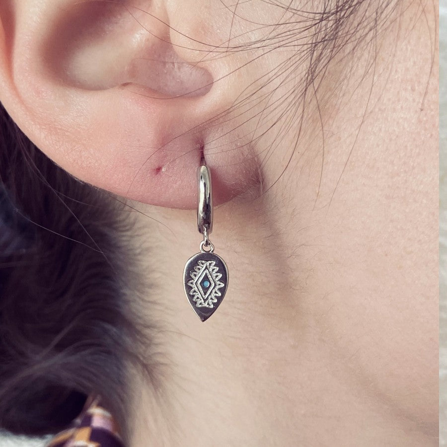 SYRI SILVER EARRINGS