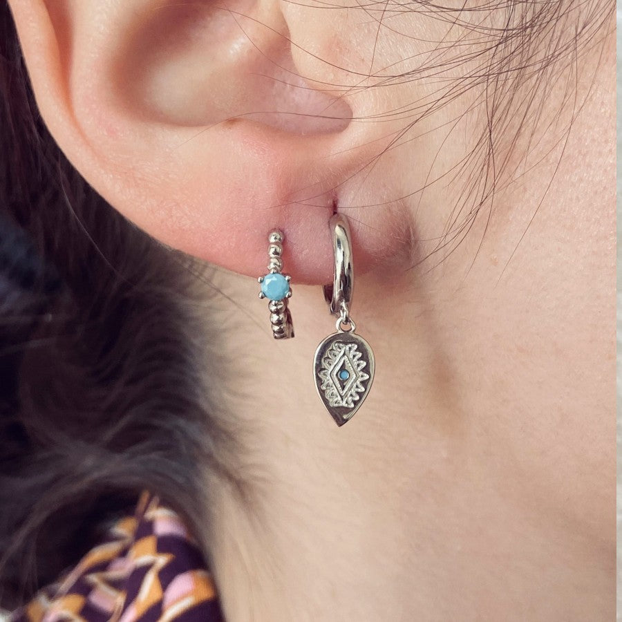 SYRI SILVER EARRINGS