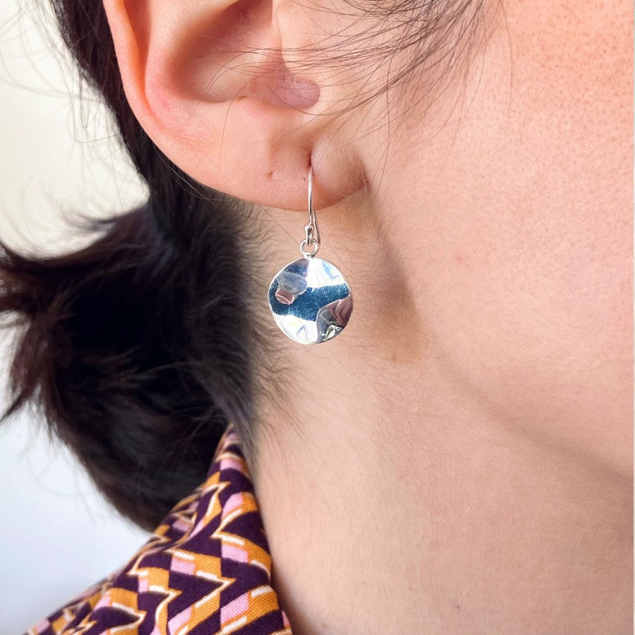 GLATT SILVER EARRINGS