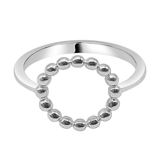 Silver Ponto Ring