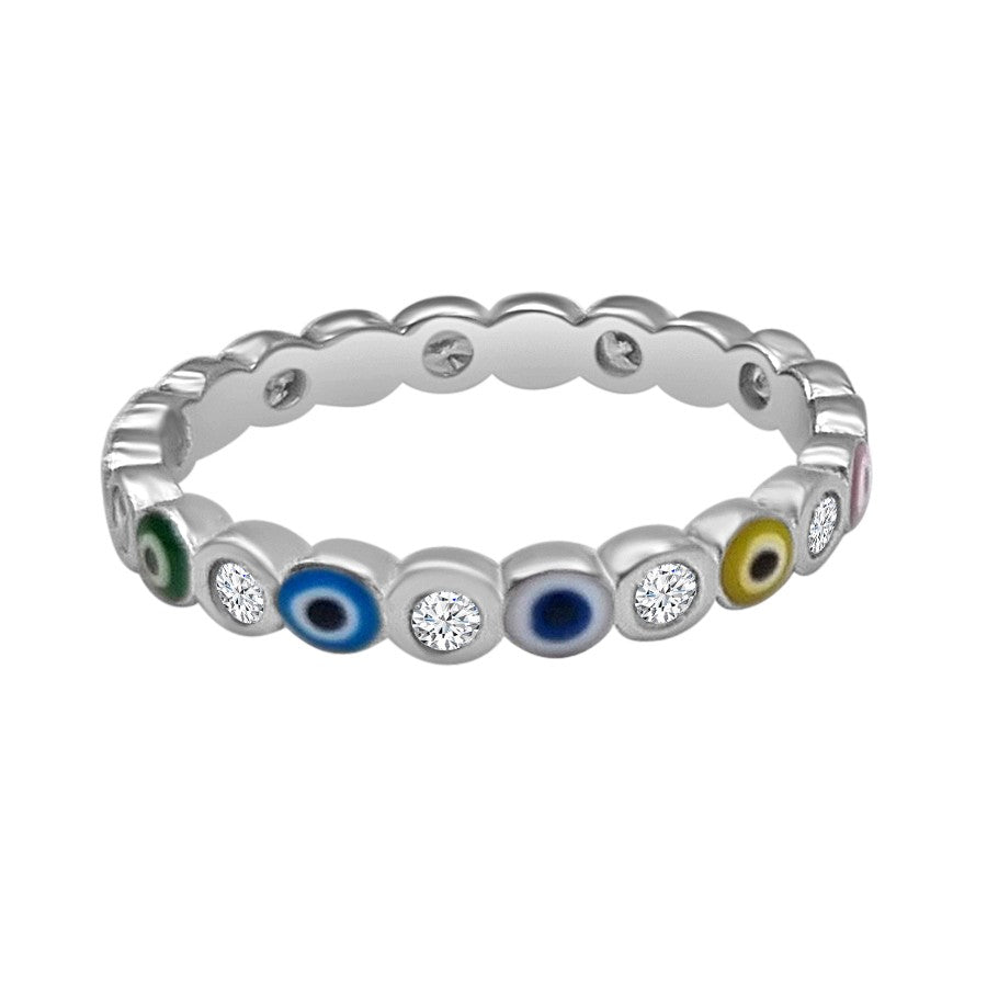 Silver Eye Ring