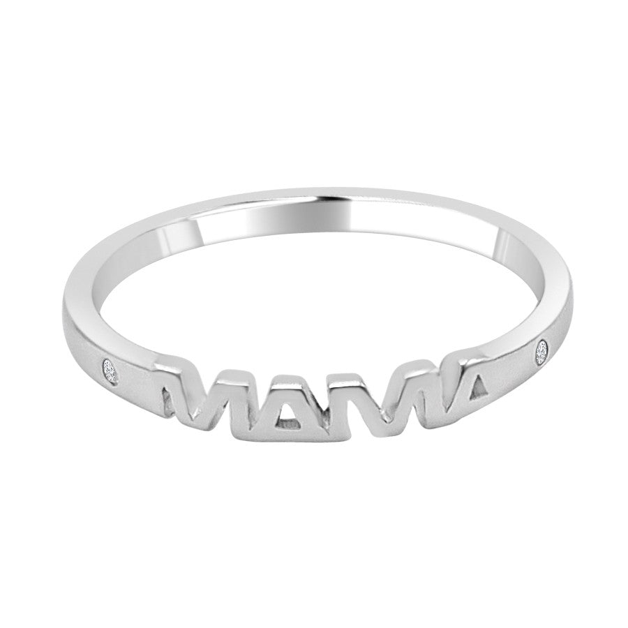 Anillo Plata de Ley Mama
