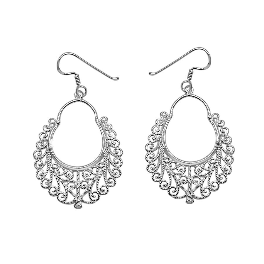 Pendiente Plata de Ley Feria