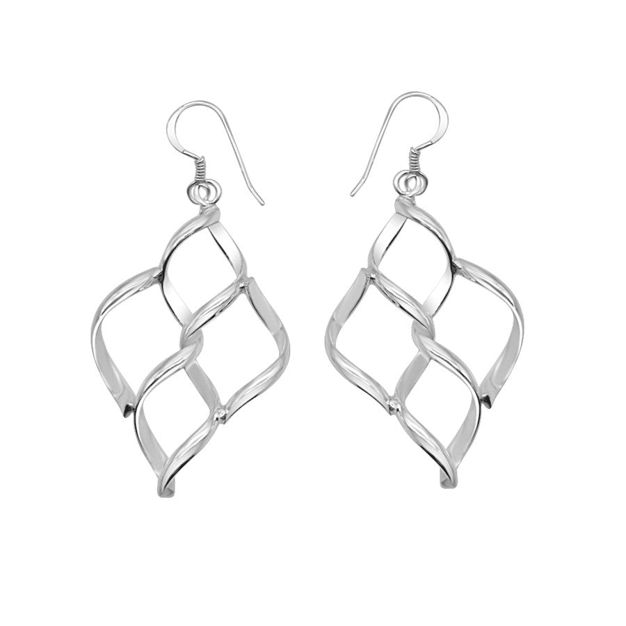 PENDIENTES DE PLATA MOYO