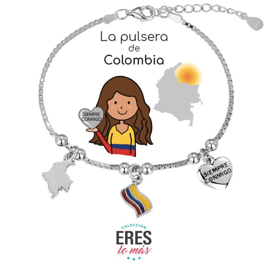 COLOMBIA SILVER BRACELET