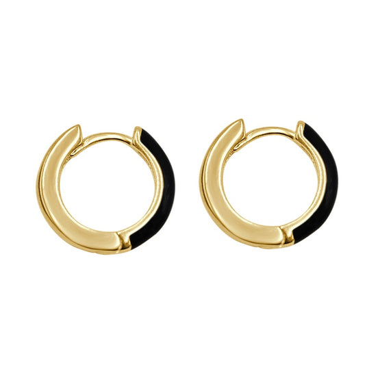 RI GOLD PLATED SILVER EARRINGS