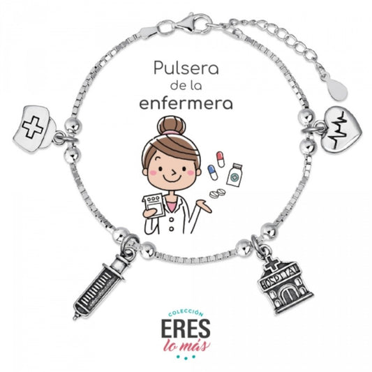 SILVER NURSE BRACELET