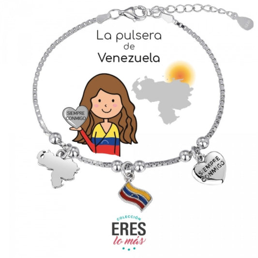 VENEZUELA SILVER BRACELET