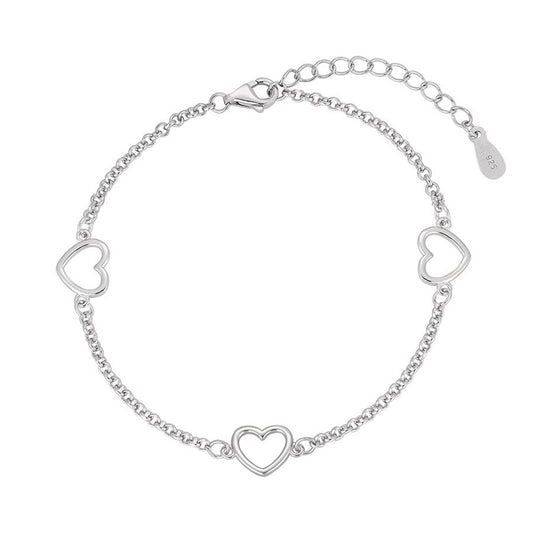 Caron silver bracelet