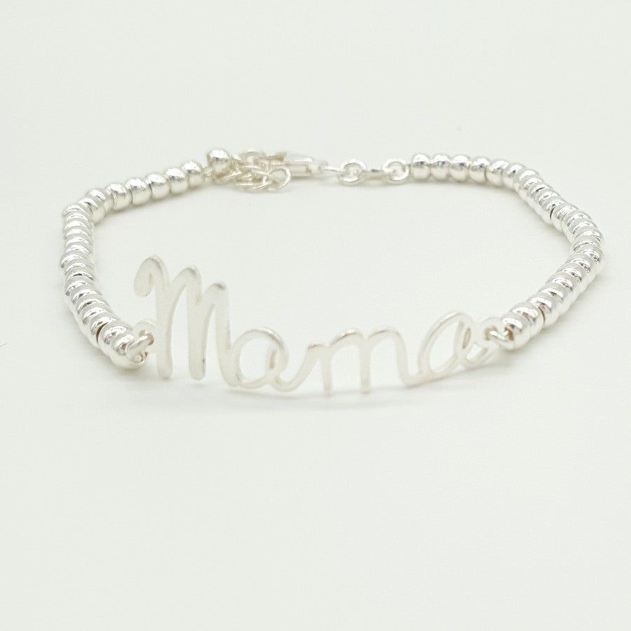 PULSERA DE PLATA MOTHER