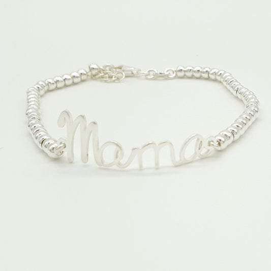 PULSERA DE PLATA MOTHER